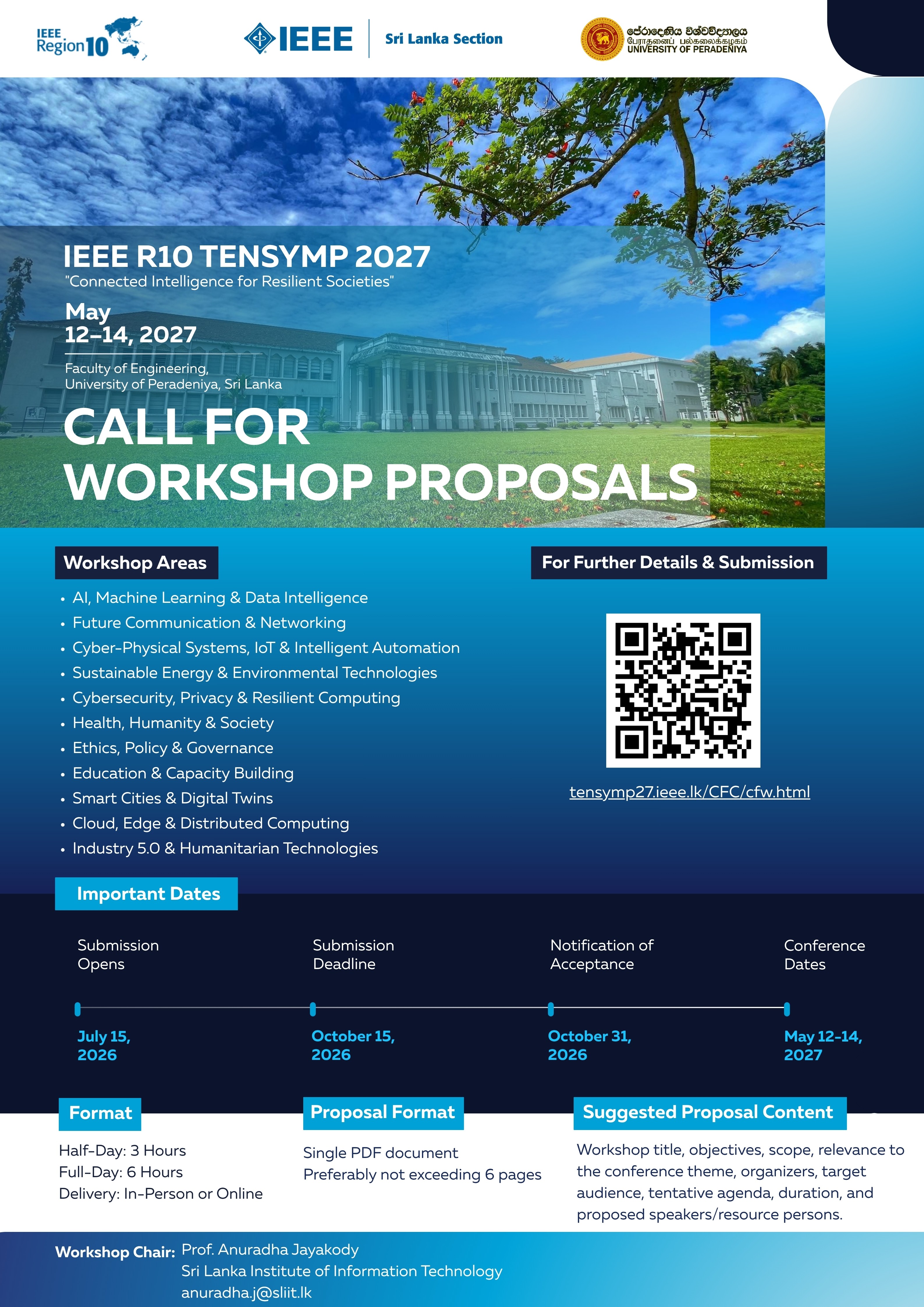 Call for Workshop Proposals flyer thumbnail